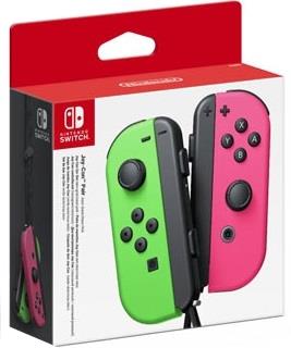 NINTENDO Controller Joy-Con coppia verde/rosa per Nintendo Switch